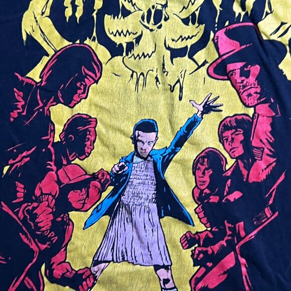 Stranger Things Adult LG Eleven Tee Loot Crate Limited Edition Black Shirt (V) - Picture 4 of 5